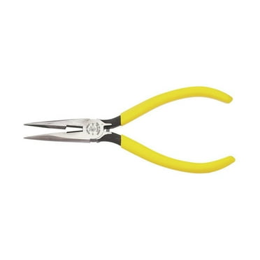 6 in. Needle Nose Side-Cutter Pliers with Spring