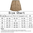 thumbnail image 2 of Silver Basic Low Waist Pure Cotton For Women Girls Mini Skirt Y2K Denim Short Skirt XL,White-1, 2 of 2