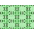 thumbnail image 1 of Ahgly Company Machine Washable Indoor Rectangle Transitional Light Green Area Rugs, 2' x 4', 1 of 7