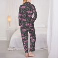 thumbnail image 6 of Goofa Lovely Mom Ever Printed Women’s 2 Piece Pajama Set Super,Pajamas Women's Long Sleeve Sleepwear Soft Button Down Loungewear Pjs Lounge Set Nightwear-X-Large, 6 of 9