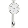 thumbnail image 2 of Hermle 23" Silver and White Pendulum Wall Clock, 2 of 2