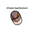 thumbnail image 2 of Riwesomey Sombrero de béisbol para hombre y mujer, gorra de cuero transpirable para adultos, para viajar, senderismo, casco de motocicleta, tocado, regalo Gafas de moto Negro Rojo Riwesomey VI016797-02, 2 of 5