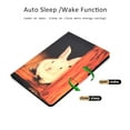 thumbnail image 6 of iPad Pro 11-inch 2020 Case (2nd Generation), Allytech PU Leather Slim Fit Kickstand Folio Flip Smart Cover Auto Sleep Wake Shockproof Case Cover for Apple iPad Pro 11,Rabbit, 6 of 6
