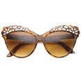 thumbnail image 2 of Womens Cat Eye Sunglasses With UV400 Protected Composite Lens 9969, 2 of 4