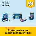 thumbnail image 4 of LEGO Creator 3 in 1 Retro Gaming Console Building Toy for Boys & Girls - Kids Build a Console, Mini Arcade Game, or Mini Computer - Gift Idea for Gaming Fans, Ages 8+ - 31380, 4 of 8