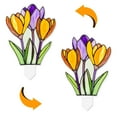 thumbnail image 3 of COM1950s Décoration de Plante en Acrylique, Accessoires de Plante en Pot avec Piquets Décoratifs, Support de Plante Transparent et Art de Jardin Ornemental pour Usage Intérieur Extérieur, 3 of 8