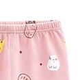 thumbnail image 6 of Spazoro Toddler Kids Girls 2PC 100% Cotton Ouifit Sets, Cute Print Long Sleeve Fall Winter Soft & Comfy Casual Shirts and Pants for Loungewear Pink Size 5-6, 6 of 6