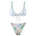 thumbnail image 7 of Womens Floral Bikini Sets High Waisteded Bikini Sets Two Piece Swimsuit for Women Trendy Swim Suits for Women 2026 Beach Pool Party, 7 of 7