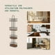 thumbnail image 2 of Mueble Para Baño Estantería Almacenamiento Para Baño de 4 Niveles Organizador De Baño Metalico Negro Mate con Madera Acacia, 2 of 10