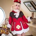 thumbnail image 5 of Juego de cosplay de Klee, Genshin Impact, Klee Spark Knight, uniforme lindo, atuendo divertido, disfraz de Cosplay para Halloween, 5 of 5