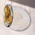 thumbnail image 4 of Lion Ornament, Lion Stained Glass Window Hangings, Lion Christmas, Lion Decor, Lion 2025 Xmas Ornaments Birthday Gifts For Women Friendship - 172HD115, Lion Stained Glass Panel, 4 of 5