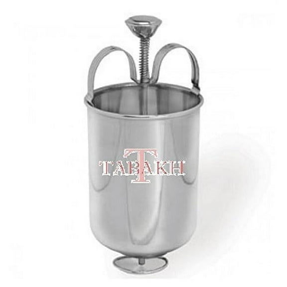 Tabakh TMM-111 Medu Wada Vada Donut Maker Dispenser, Stainless Steel