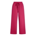 thumbnail image 7 of LIaqionyy Womens Sweatpants Wide Leg Baggy High Waisted Comfort Casual Fall Winter Workout Gym Trousers with Pockets, 7 of 7