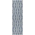 thumbnail image 2 of Addison Rugs Dream Shag Premium Machine Washable Transitional Tribal, Boho Blue Runner Rug, 2'3" x 7'6", 2 of 8