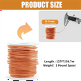 thumbnail image 5 of 16 AWG 127ft Soft Pure Bare Copper Electrical Wire, 5 of 8