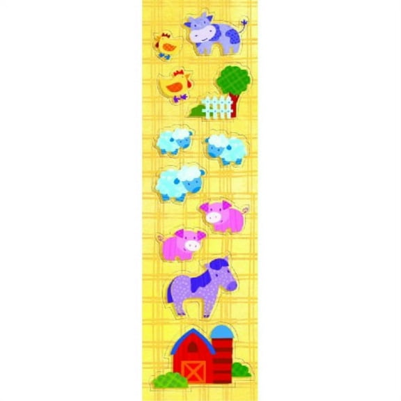 amscan farm animals stickers - 8 sheets