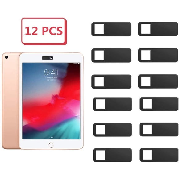 12 Pcs Webcam Cover, Ultra Slim Sliding Web Camera Cover with Strong Adhesive, Protect Your Security & Privacy, Fits