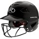 thumbnail image 1 of Casco de bateo Rawlings COOLFLO negro, talla única +, máscara facial, 1 of 4