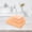 Orange, variant on EDHITNR 3-Piece Bath Towel Set, Super Absorbent Cotton Towels with Embossed Bear Design, Soft Quick-Dry Towels for Bathroom Beach Gym Spa, Yellow