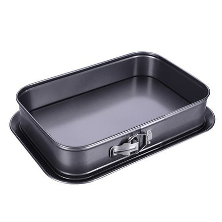 

Veki Pan Rectangle Pan Pan Cake with Cheesecake Springform Non-Stick Removable Kitchen，Dining & Bar Bakeware with Lids 8x8
