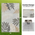thumbnail image 2 of DEORAB Outdoor Rug 5'X8' Chenille Patio Carpet Three-Layer Material Imitation Silicone Spot Molding Camping Outside RV Mat Grey, 2 of 10