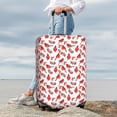 thumbnail image 7 of Gukieu Red Birds Print Suitcase Protective Cover, Elastic Zipper Buckle Suitcase Protective Cover, Suitable for Travel, Business Trip-X-Large, 7 of 7