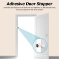 thumbnail image 4 of KONTONTY 1 Set Durable Household Door Guard Safety Stopper Prevents Finger Injuries for Home Use 2pcs, 4 of 8