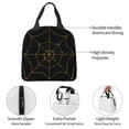 thumbnail image 4 of Balery Golden Spider Web Bolsa de Almuerzo Aislada – Caja de Almuerzo con Papel de Aluminio Grueso, Mantiene la Comida Fresca por 4 Horas, 4 of 8