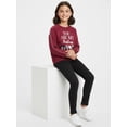thumbnail image 6 of The Powerpuff Girls x Sanrio Girls Besties Graphic Sweatshirt, Sizes 4-16, 6 of 8