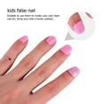 thumbnail image 4 of 120Pcs Kids Fake Nails Full Cover Press On Nails Girls Manicure False Nails, 4 of 10