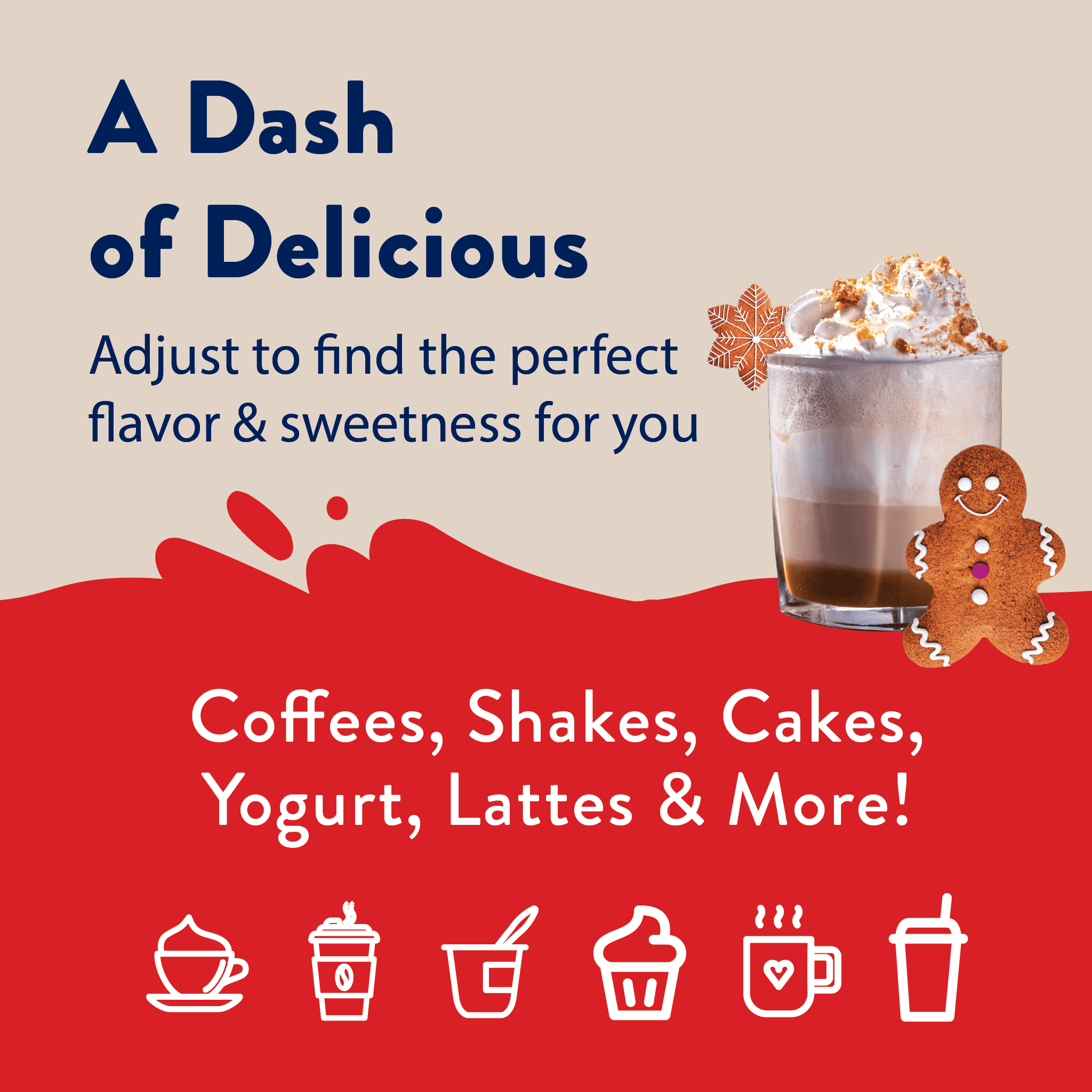Jordan's Skinny Mixes, Naturally Sweetened, Gingerbread, Syrup, Gluten-Free & Kosher, Plastic Bottle - 750ml