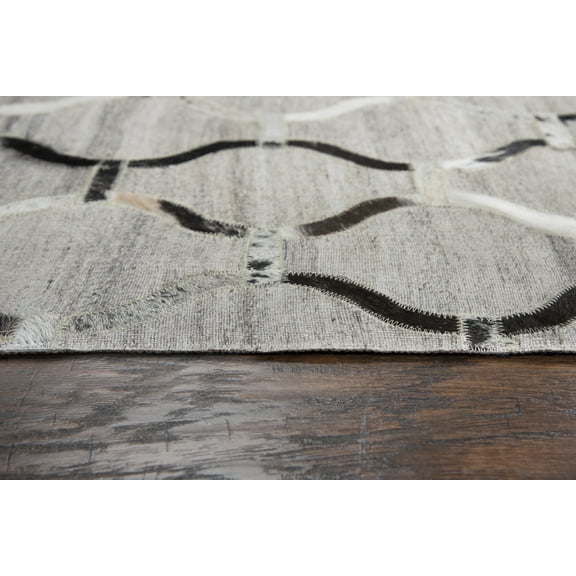 Rizzy Rugs Wild Thing Area Rug WDT104 Gray Shaded Faded 8' x 10' Rectangle