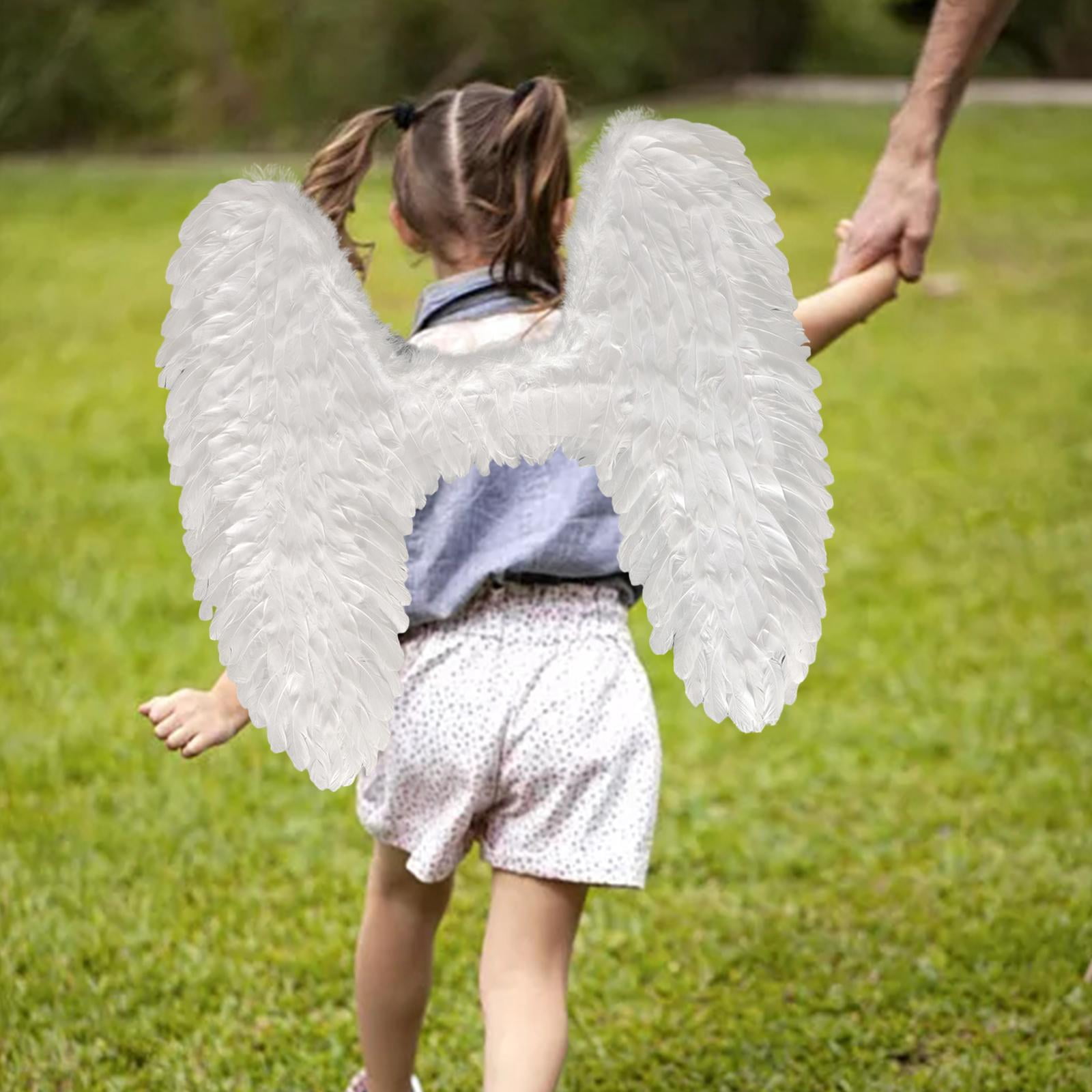 Costume D'ange Homme Complet Avec Ailes En Plumes Et Jupe - Pour Halloween, Soirée Déguisée, Carnaval - Tailles S à 3XL - 9