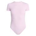 thumbnail image 5 of No Boundaries Cotton Stretch Jersey T-Shirt Bodysuit, Women’s XS-3XL, 5 of 5