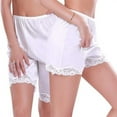 thumbnail image 2 of Women‘s Classic Pettipants Bloomers Slip Sleep Short Pant with Lace, 2 of 6
