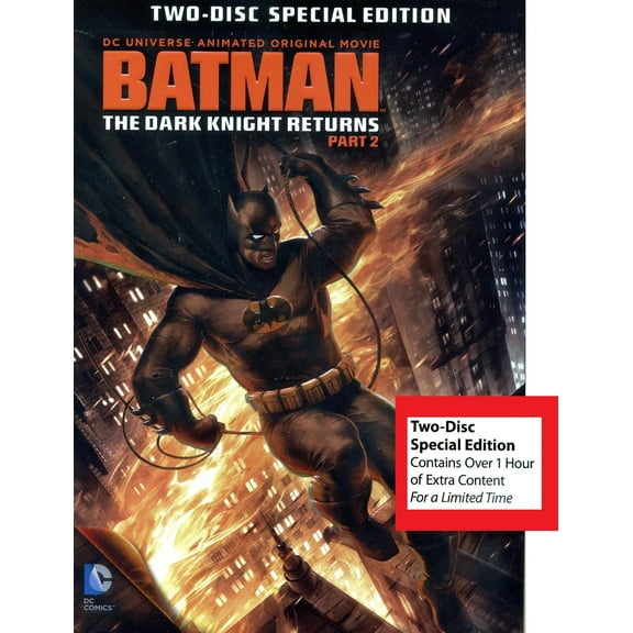 Batman The Dark Knight Returns Part 2 Animated Special 2-Disc Edition DVD NEW