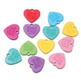 thumbnail image 5 of BAETEUY 20Pcs Heart Charms Tags Colorful Love Acrylic Valentine Day Pendant Charm Keychains Necklace Earring Pendant DIY Jewelry Crafts Supplies, 5 of 8