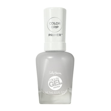 Sally Hansen Miracle Gel Color Grip Primer, Chip Resistant, Long-Lasting Base Polish, 0.5 fl oz