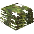 thumbnail image 3 of GZHJMY 4 Pack Camouflage Stars Kitchen Towels, Soft Highly Absorbent Dish Towels Reusable Tea Towels Set, 28"x 18", 3 of 6