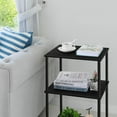 thumbnail image 6 of Oumilen Modern Lightweight Wood End Table, Black, 6 of 7