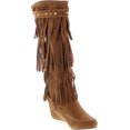 thumbnail image 7 of Nature Breeze Bridget-02Hi Moccasin Fringe Fashion Boots, 7 of 7