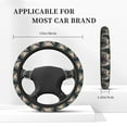 thumbnail image 4 of Disketp Cute Fat Ball Branch Elastic Microfiber Steering Wheel Cover for Truck,SUV,Cars,Universal 15 inch,Anti-Slip, 4 of 6