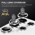 thumbnail image 2 of for Samsung Galaxy S24 Ultra Camera Lens Protector, 9H Tempered Glass Anti-Scratch Metal Ring Camera Screen Protector, for Samsung Galaxy S24 Ultra, Rosegold, 2 of 5