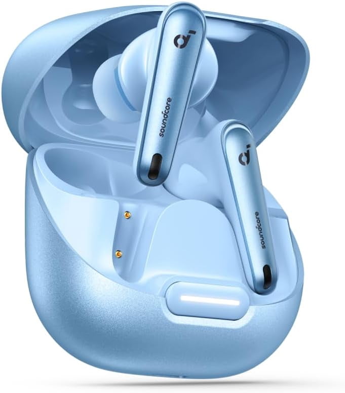 Restored Like New Soundcore by Anker Liberty 4 NC Wireless Noise Cancelling Earbuds, 98.5% Noise Reduction, Wireless Charging (Refurbished)