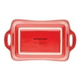 thumbnail image 4 of Rachael Ray Ceramics Rectangular Au Gratin Set, 2-Piece, Red, 4 of 9