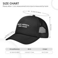 thumbnail image 3 of Make America Emo Again Hat Mesh Trucker Hat Funny Baseball Cap Men Women, 3 of 6