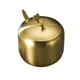 thumbnail image 1 of Bearachild Azucarero Condimento Café Especias Tarro Utensilios de cocina Contenedor de sal Diseño integrado Condimento Olla con tapa y cuchara Cocina y Comedor Oro tipo 1 L, 1 of 6