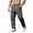 Gray, variant on Combat Trousers Men Lightweight Work Pants Cargo Trouser Slim fit Tracksuit Bottoms Athletic Drawstring Jogger Sweatpants Gym Running Workout Pant with Pockets