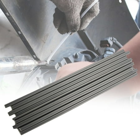 

XWQ 10Pcs Plastic Welding Rod Good Tensile Strength Corrosion-resistant PP/PVC Different Specifications Straight Welding Rod for Factory