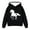 Black, variant on IWRICH Love Horse Hoodie for Girls Equestrian Horseback Riding Gift Idea Sweatshirt with Horses,Size 2-14 Years White 160